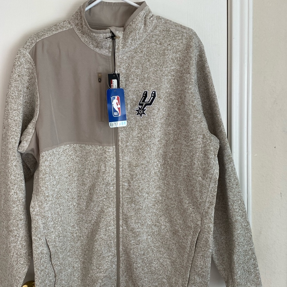 COPY - Brand New Spurs Antigua Zip Up Jacket Large